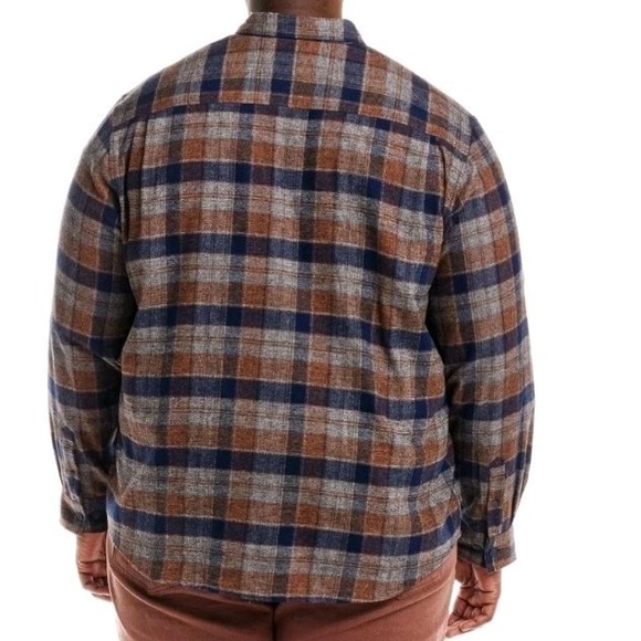 Weatherproof Vintage Men's Flannel Shirt, Multi (Brown), Size XXL - Picture 6 of 6